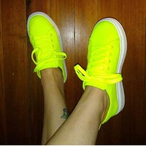 BP Sonny Platform Sneaker - Neon/Highlighter